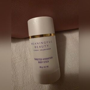 New. Meaningful Beauty Targeted Hydration Body Stick - White with Gold Accent